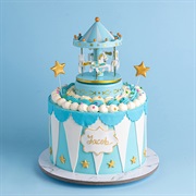 Carousel Birthday Cake