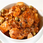 Cuban Chicken Fricassee