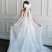 Long Bow Tails Become Veil