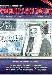 Standard Catalog of World Paper Money: Modern Issues 1961-Date (Standard Catalog of World Paper Mone (Krause)