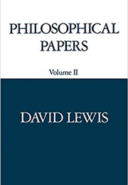Philosophical Papers Volume 2 (David Lewis)