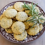 Rosemary Parmesan Cookie