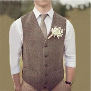 Wool Tweed Vest