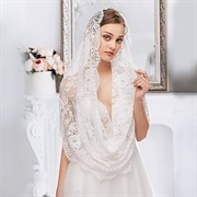 Looped Wedding Veil