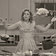 Elizabeth Olsen as Wanda Maximoff/Scarlet Witch, "Wandavision"