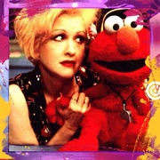 Cyndi Lauper on Sesame Street "Elmocize" 1996