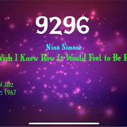 #9802 I Wish I Knew How It Would Feel to Be Free by Nina Simone