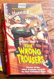 Wallace & Gromit: The Wrong Trousers (Cardboard) VHS (1995)