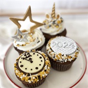 New Year's Cupcakes