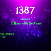-#7624 a Horse With No Name by America
