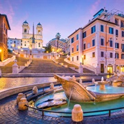 Piazza Di Spagna, Rome, Italy