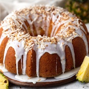 Pina Colada Bundt Cake