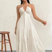 Halter Neck With Thin Straps