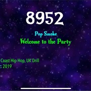 #9720 Welcome to the Party by Pop Smoke
