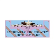 Extremely Chocolatey Birthday Cake