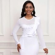 Curved Ruffles on Bodice