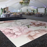 Floral Design Dance Floor