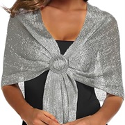 Shawl Fastened With Buckle