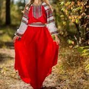 Sarafan Wedding Dress