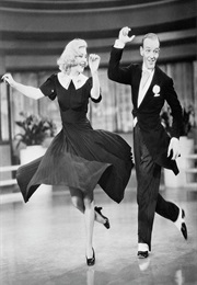 Astaire and Rogers Dancing Circa (1936)