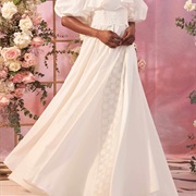 Lace Insert on Skirt