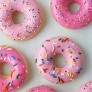 Pink Doughnuts