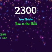 #7928 Run to the Hills by Iron Maiden
