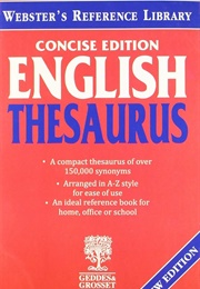English Thesaurus (Geddes & Grosset)