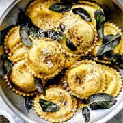 Ravioli With Sage and Butter