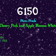 #7467 Cherry Pink and Apple Blossom White by Perez Prado