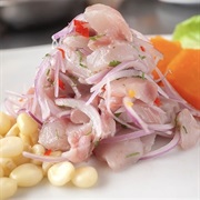 Eat Ceviche in Peru