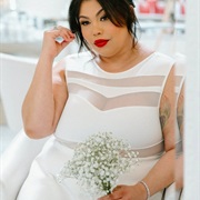 Illusion Stripes on Bodice