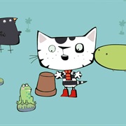 Wussywat the Clumsy Cat