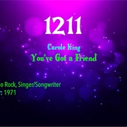 #7567 You've Got a Friend by Carole King