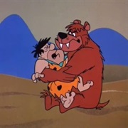 S4.E19: Flintstone and the Lion