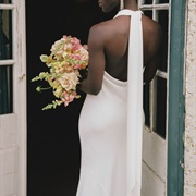 Halter Neck With Dangling Neck Tie (Not in Bow)