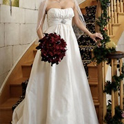 Dupioni Silk Wedding Dress