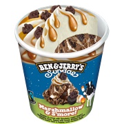Ben & Jerry's Sundae Marshmallow & S'more!