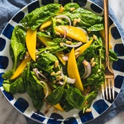 Mango Spinach Salad