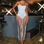 Skirt Made of Beaded Fringe