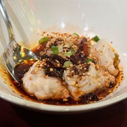 Wontons in Chili Oil