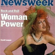 Cyndi Lauper on the Cover of Newsweek March 4, 1985