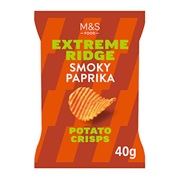 Extreme Ridge Smoky Paprika Crisps