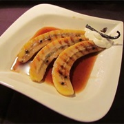 Grilled Bananas With Passion Fruit Sauce