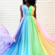 Rainbow Dress