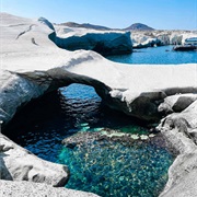 Sarakiniko Beach, Milos, Greece