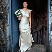 Silk Wedding Dress