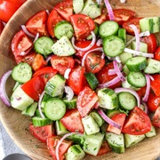 Cucumber and Tomato Salad