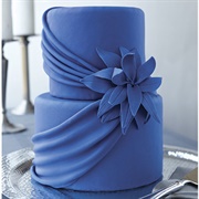 Cake With "Drape" Decoration