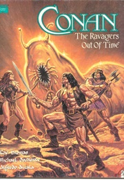 Marvel Graphic Novel #73 - Conan: The Ravagers Out of Time (1992) (Roy Thomas)